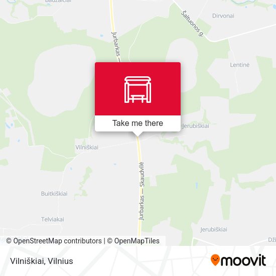 Карта Vilniškiai