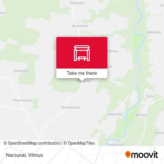 Карта Naciunai
