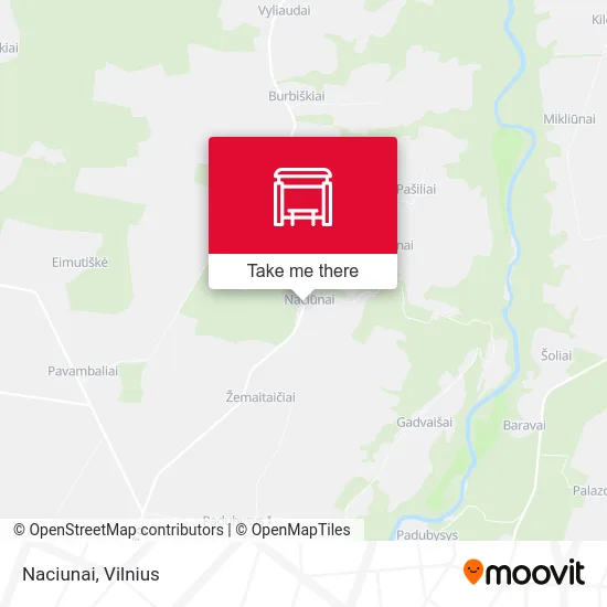 Карта Naciunai