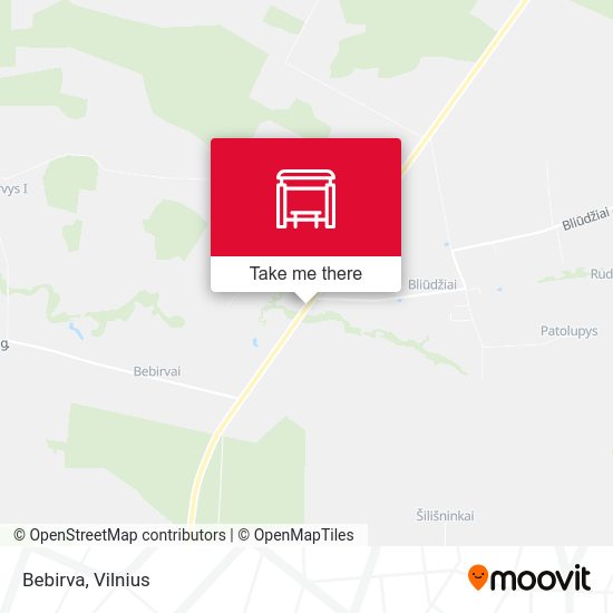Карта Bebirva