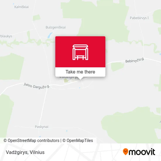Vadžgirys map