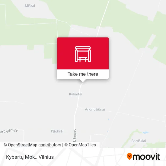 Карта Kybartų Mok.