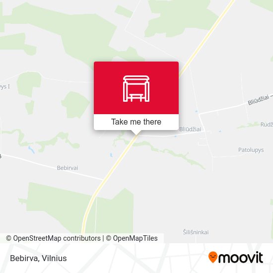 Карта Bebirva