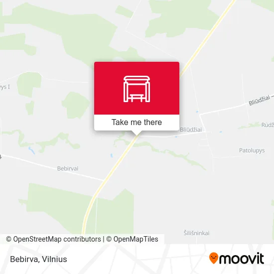 Карта Bebirva