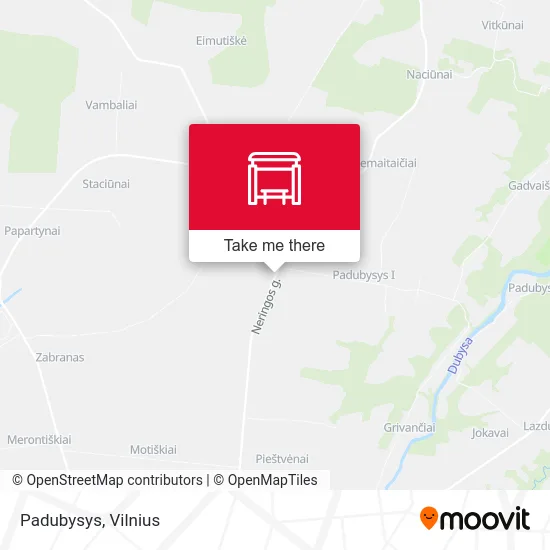 Карта Padubysys