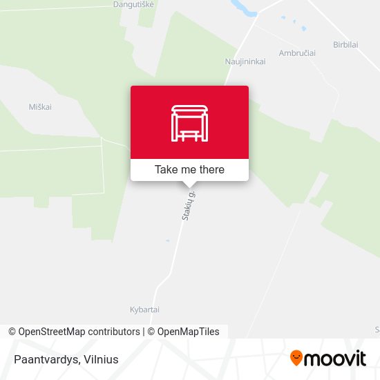 Карта Paantvardys