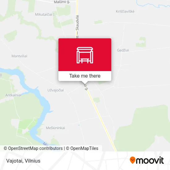 Карта Vajotai