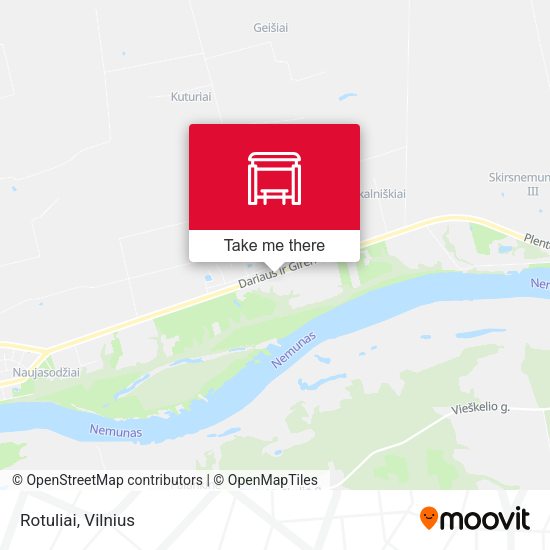 Карта Rotuliai
