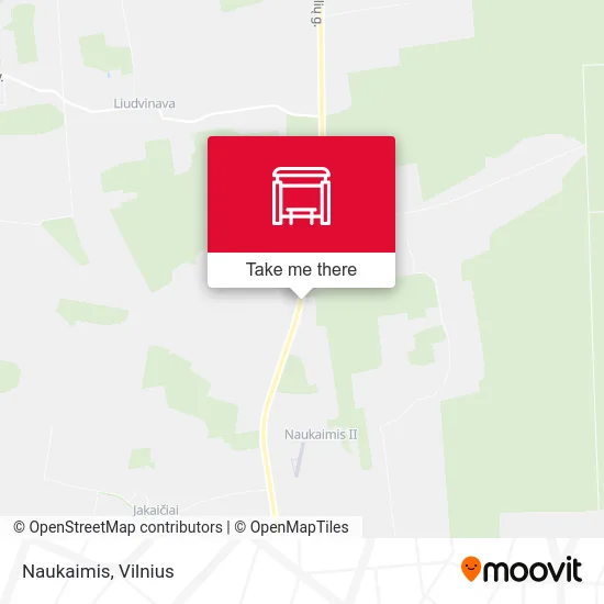 Карта Naukaimis