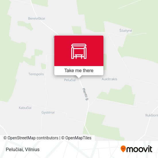 Карта Pelučiai