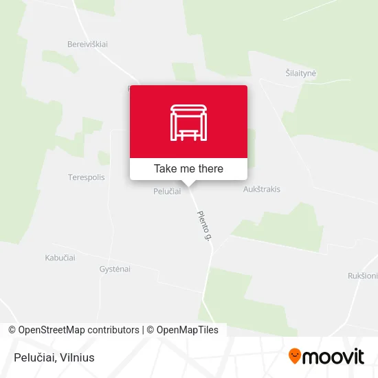 Карта Pelučiai