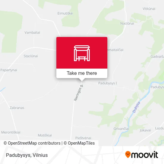 Карта Padubysys