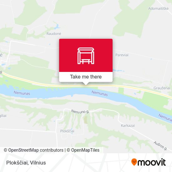 Карта Plokščiai