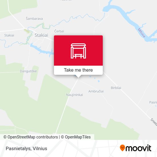 Карта Pasnietalys
