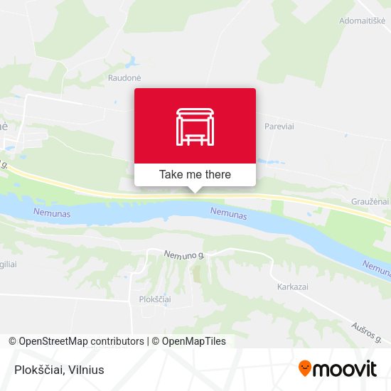 Карта Plokščiai
