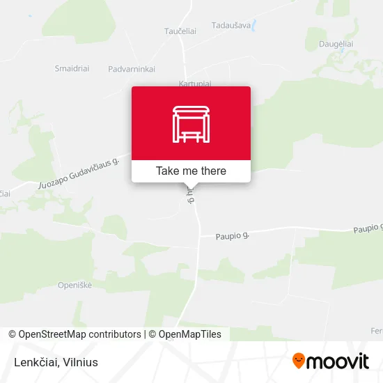 Карта Lenkčiai