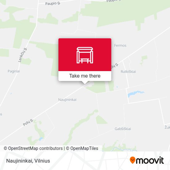 Карта Naujininkai