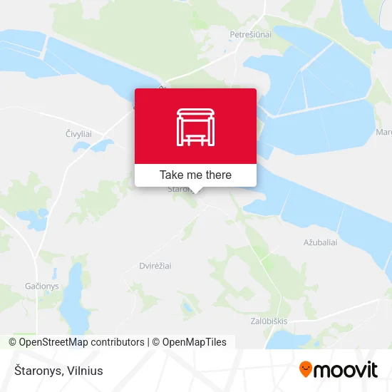 Карта Štaronys