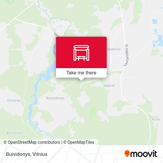 Карта Buividonys