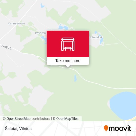 Карта Šalčiai