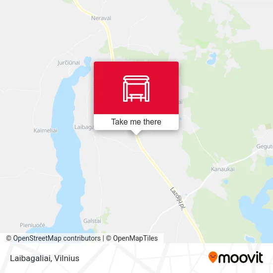Карта Laibagaliai