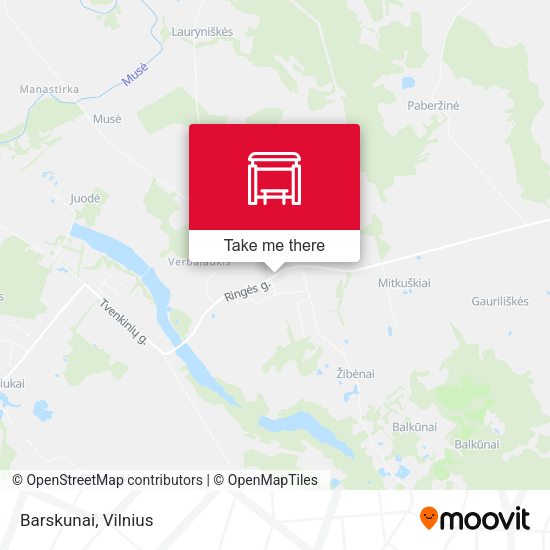Карта Barskunai