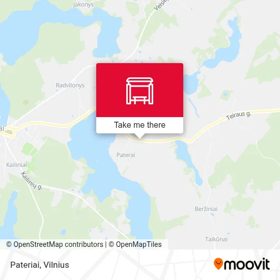 Pateriai map