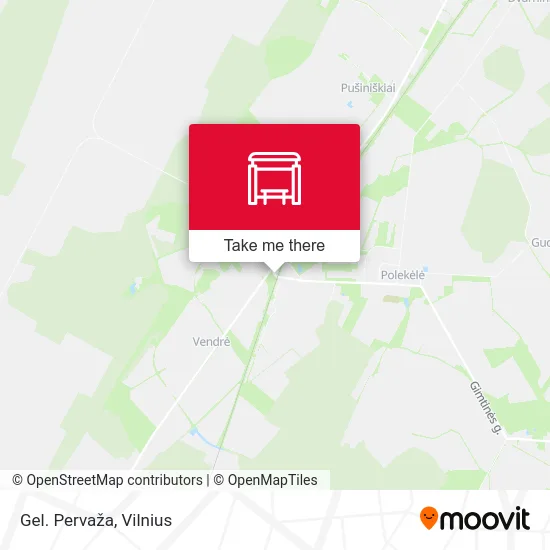 Карта Gel. Pervaža