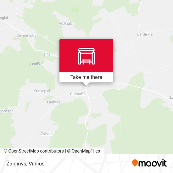 Карта Žaiginys