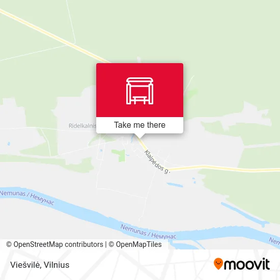 Viešvilė map