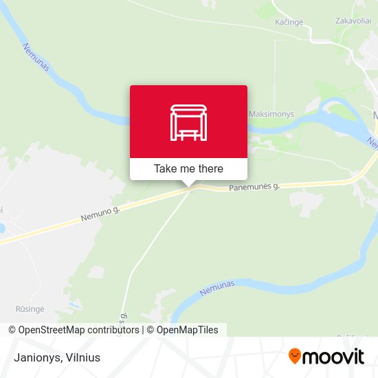 Карта Janionys