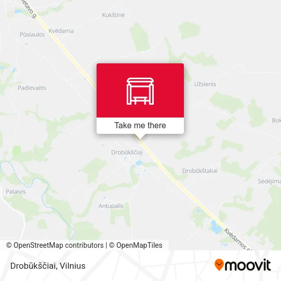 Карта Drobūkščiai