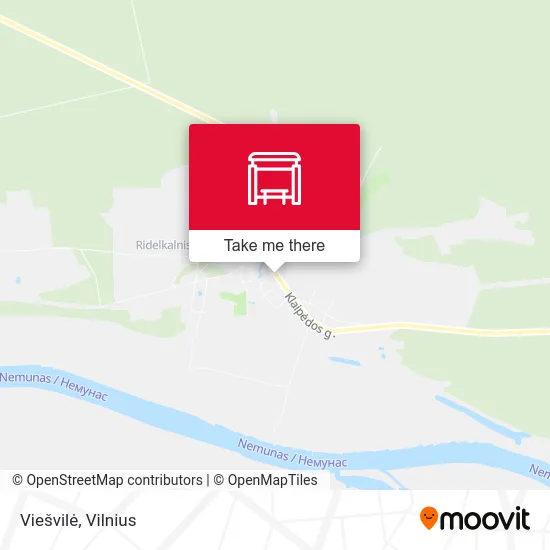 Viešvilė map