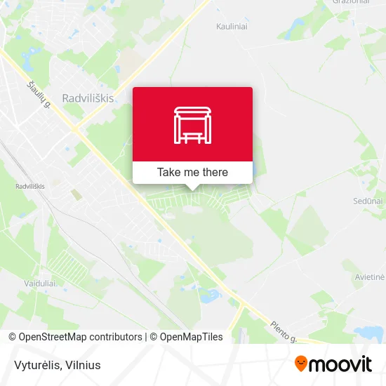Карта Vyturėlis