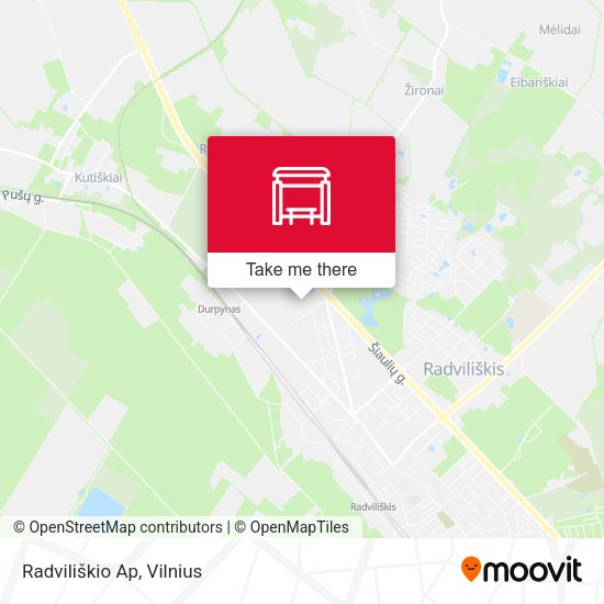 Карта Radviliškio Ap