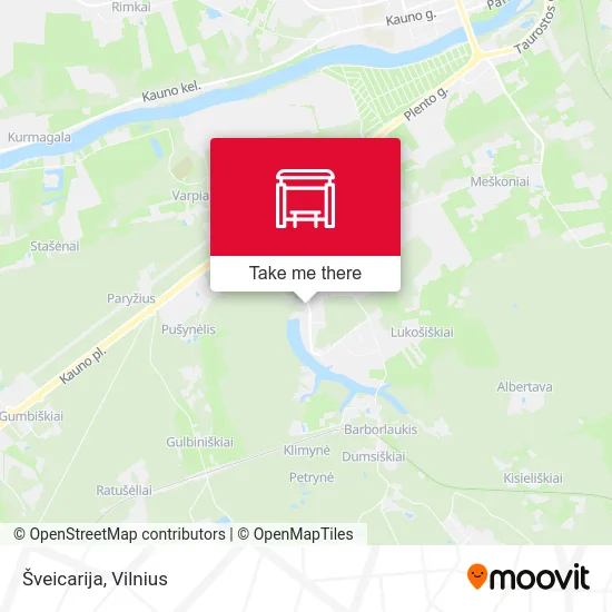 Карта Šveicarija