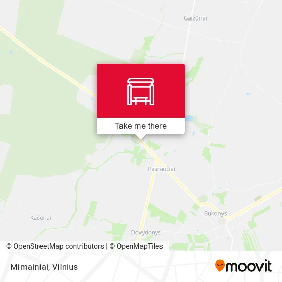 Mimainiai map