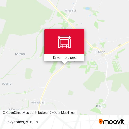 Карта Dovydonys