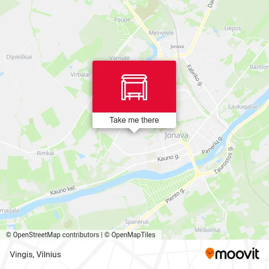 Карта Vingis