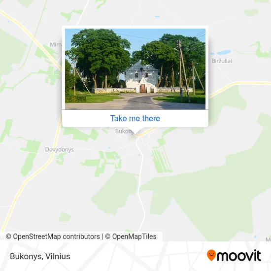 Bukonys map