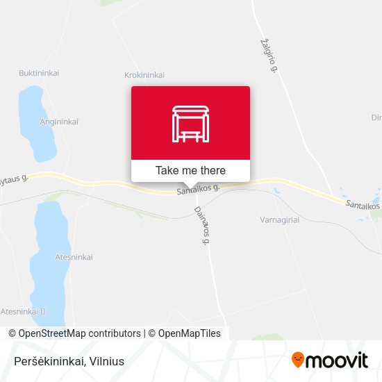 Карта Peršėkininkai