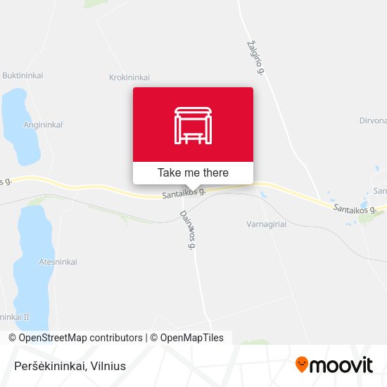 Карта Peršėkininkai