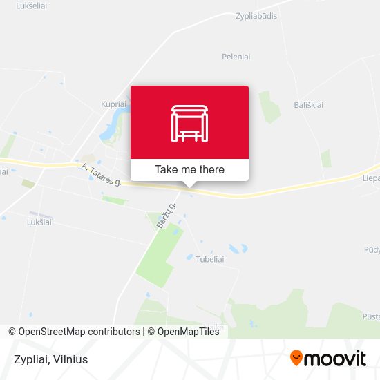 Карта Zypliai