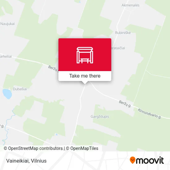 Карта Vaineikiai