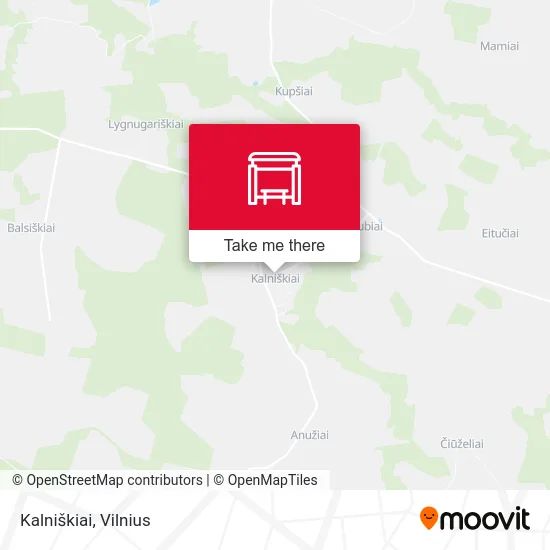 Карта Kalniškiai