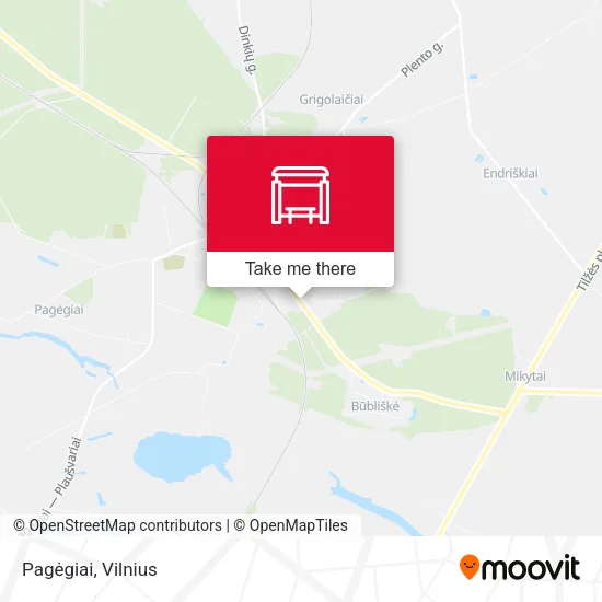 Карта Pagėgiai