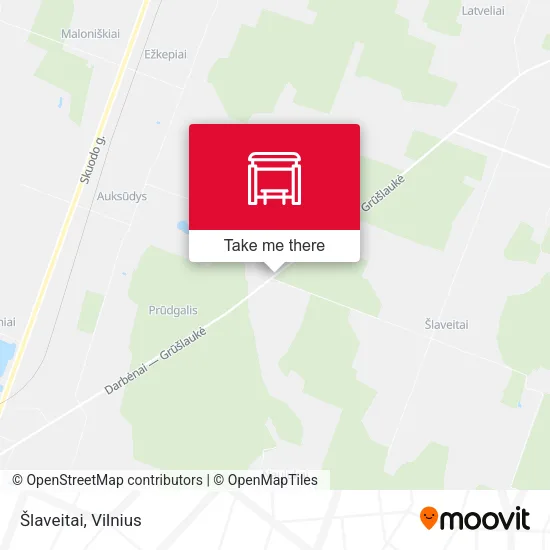 Карта Šlaveitai