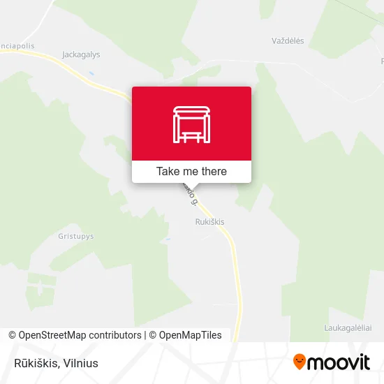 Карта Rūkiškis