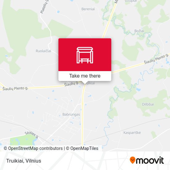 Карта Truikiai