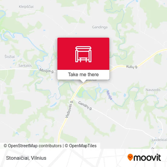 Карта Stonaičiai